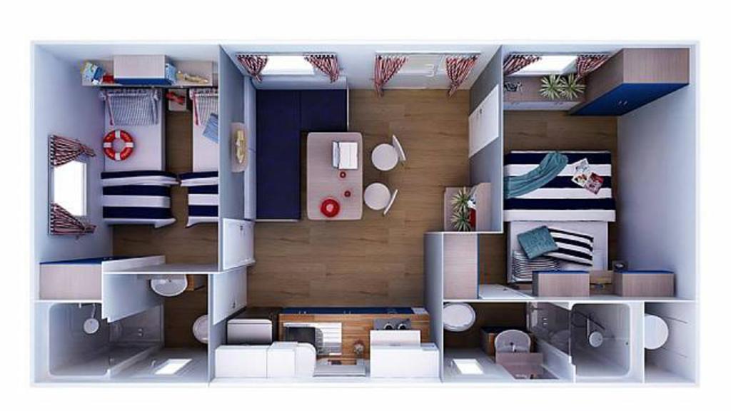 Mobile Homes Holiday Dream บาชกาโวดา ภายนอก รูปภาพ